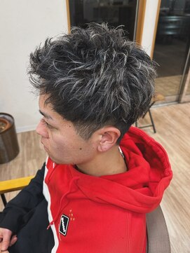 テーラヘアー つくば研究学園店(TELA HAIR) メンズメッシュ短髪『TELA HAIR つくば研究学園』