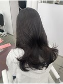 重めバング×顔まわりカット/地毛風カラーお任せください上野