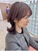 のばしかけでもかわいい！外はねミディアム