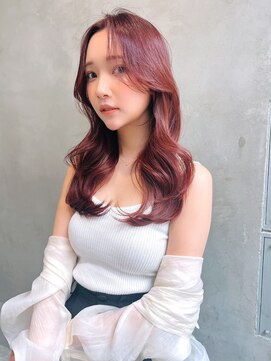 ケイト(kate) 【kate 大宮】ワインレッド×韓国風巻き髪