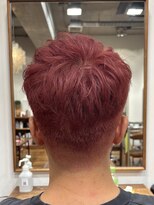 シルフィ(sylph) 刈り上げショート/レッドカラー/ダブルカラー