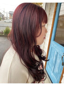 ブリック(Brick) ブリーチなし!チェリーレッドカラー