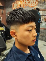 フォーコーナーズカットショップスリーセント 栄(FourCornersCutShop 3/cent)&nbsp;クロップスタイル/スキンフェード/フェードカット