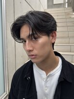 ニコ トウキョウ 渋谷(nico TOKYO)&nbsp;センターパートニュアンスパーマ