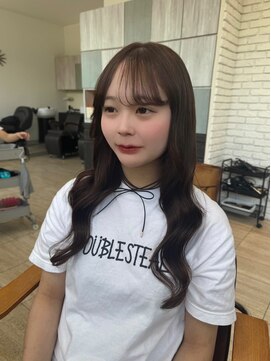 ベル(belle) レイヤーカット/エクステ/暖色カラー[天文館]