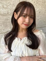 アフロートpd+ KOBE(AFLOATpd+)&nbsp;2wayバング シャギーレイヤー　シースルー  くびれヘア