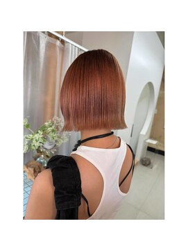 フィリュヌ(filune) ブリーチ歴あり ストレートパーマ