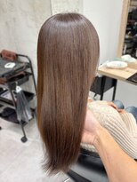 ディーエックス ウエスト(Dxxxx WEST)&nbsp;艶感ベージュ［顔周りカット/レイヤーカット/イルミナカラー］