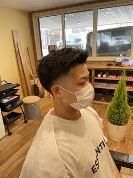 ノーティ(NORTY)の写真/【苗穂駅3分】オトコのカッコイイを作る◆大人の隠れ家サロン☆ご自宅でのセットも簡単に♪