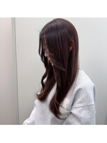 シャルムパリス(charme paris)&nbsp;艶カラー　ブラウン　透明感　髪質改善トリートメント