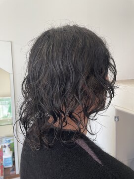 ヘアメイクアクト 都賀店 メンズスパイラルパーマ