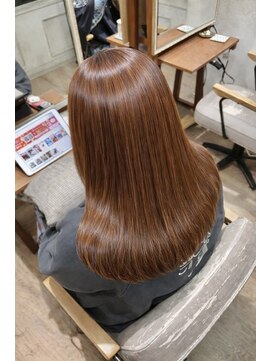 ヌフ(neuf) 髪質改善トリートメント/オレンジカラー/美髪カラー