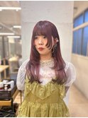 ◎ピンクベージュとエンドカラー◎【結城明日香】