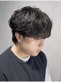 シャドウパーマ 韓国風パーマ ルーズパーマ