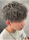 【メンズ】シャドウパーマ/メッシュ/ハイライト
