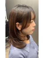 ハルキミナトジャパン ヒロシマ(HARUKI MINATO japan HIROSHIMA)&nbsp;結んでも可愛い、割れない顔まわりレイヤー