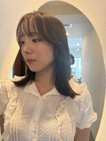 チザン(TIZAN)&nbsp;韓国風ボブ × 顔まわりレイヤー