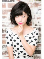 グラスヘアリオン(Grous hair lion)&nbsp;【Grous Hair lion】アシメアレンジ☆かわいい☆フェアリーボブ