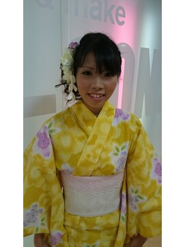 パーソンズ 本八幡店(PAR SON'Z) 華やかサイドアップ