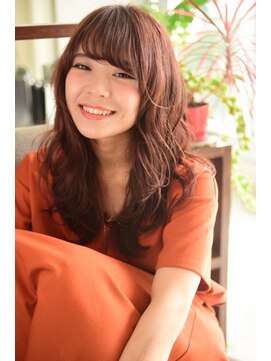 キアラ(Kchiara) 柔らかウエーブ×ベージュブラウンkchiara天神川野直人
