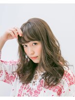 ウイングスガーデン 鶴川(WINGS garden)&nbsp;柔らかい質感のエアリーウェーブ♪　鶴川　美容室