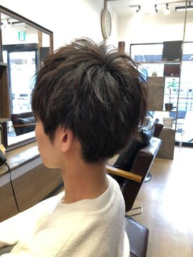 ヘア プロデュース アイモ(Hair Produce Aimo) ソフトツーブロック風のフェザーマッシュ☆