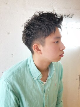 ヘアーワークス ヘルム 渋谷店(HAIR WORKS HELM) nansp☆メンズパーマ☆