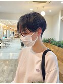 刈り上げハンサムショート/ショートカット/ショートヘア@30代