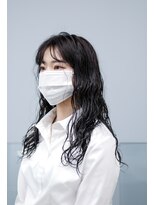 ノード(NODO)&nbsp;暗髪ロングのナチュラルスパイラルパーマ♪