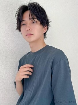 オーブ ヘアー アイク 盛岡高松店(AUBE HAIR Ike) 20代・30代_かきあげセンターパート