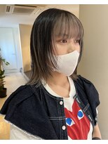 ニコフクオカヘアーメイク(NIKO Fukuoka Hair Make)&nbsp;インナーカラー/レイヤーカット/ウルフカット