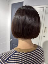 シェル 吉祥寺(shell)&nbsp;チョコレートブラウン_前下がりミニボブ♪_8800円