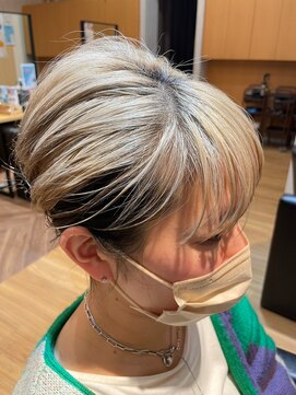 フレンズ 山鼻店(friend's) 白髪隠し逆インナー