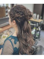 ニシンザ(NISHINZA)&nbsp;ハーフアップ