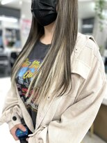 びゃんびゃん 浅水本店&nbsp;ミルクティーベージュ/インナーカラー/イメチェン/美髪