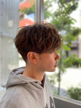 リエコー(RE'ECHO) メンズカット/マットアッシュカラー/カラー/髪質改善