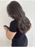 福井 大和田 シルバーグレーアッシュ ブリーチ 外国人風