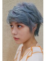 ジェクイン(dekujin) アッシュブルーショート