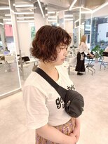 ブラウン(Brown)&nbsp;《Ryoka》くるくるパーマ