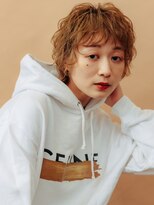 イーストハムヘッドショップ(EAST HAM head shop) ウェーブショート/キャメルブラウン