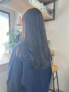 イット(it.) kana グレージュ ブリーチなしのダブルカラー