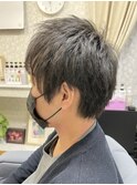 メンズショート(刈り上げなし)