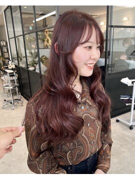 アンドスタイル(&style) ブリーチなしwカラーチェリーピンク