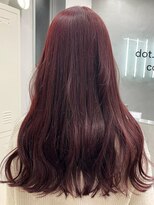 ヘアサロン ドット トウキョウ カラー 町田店(hair salon dot. tokyo color) 切りっぱなしボブ/エアリーロング/美髪/ピンクブラウン/町田