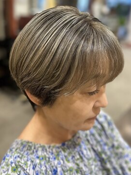 ハイパー(HYPER) ＊白髪ボカシ大人ハイライト＊