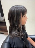 ハイライト／シルバーアッシュ
