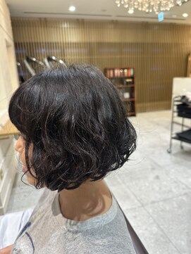 松本平太郎美容室 銀座パートツー(PART2) パーマボブスタイル/30代40代50代60代