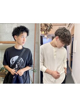 再現性の高いカット技術で、毎日のスタイリングが簡単にキマる。大人気のメンズパーマも◎《noii》