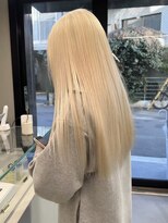 ソル ジングウマエ(SOL JINGUMAE)&nbsp;ミルクティーベージュダブルカラーケアブリーチインナーカラー