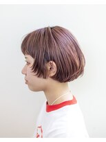 ルプラ ブリリアント(le-pla brilliant)&nbsp;ショートボブ/フェイスレイヤー/パーマ/ショートバング/オン眉
